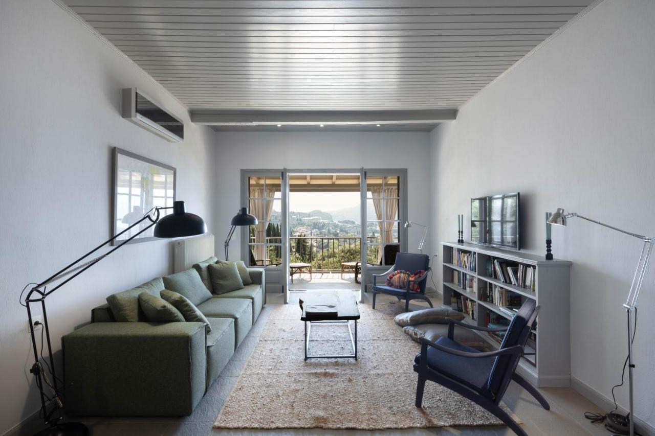 Paleokastritsa Red Gate Flat Apartment Bagian luar foto