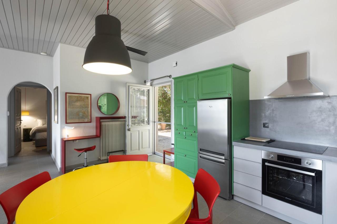 Paleokastritsa Red Gate Flat Apartment Bagian luar foto
