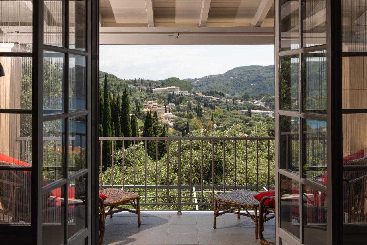 Paleokastritsa Red Gate Flat Apartment Bagian luar foto