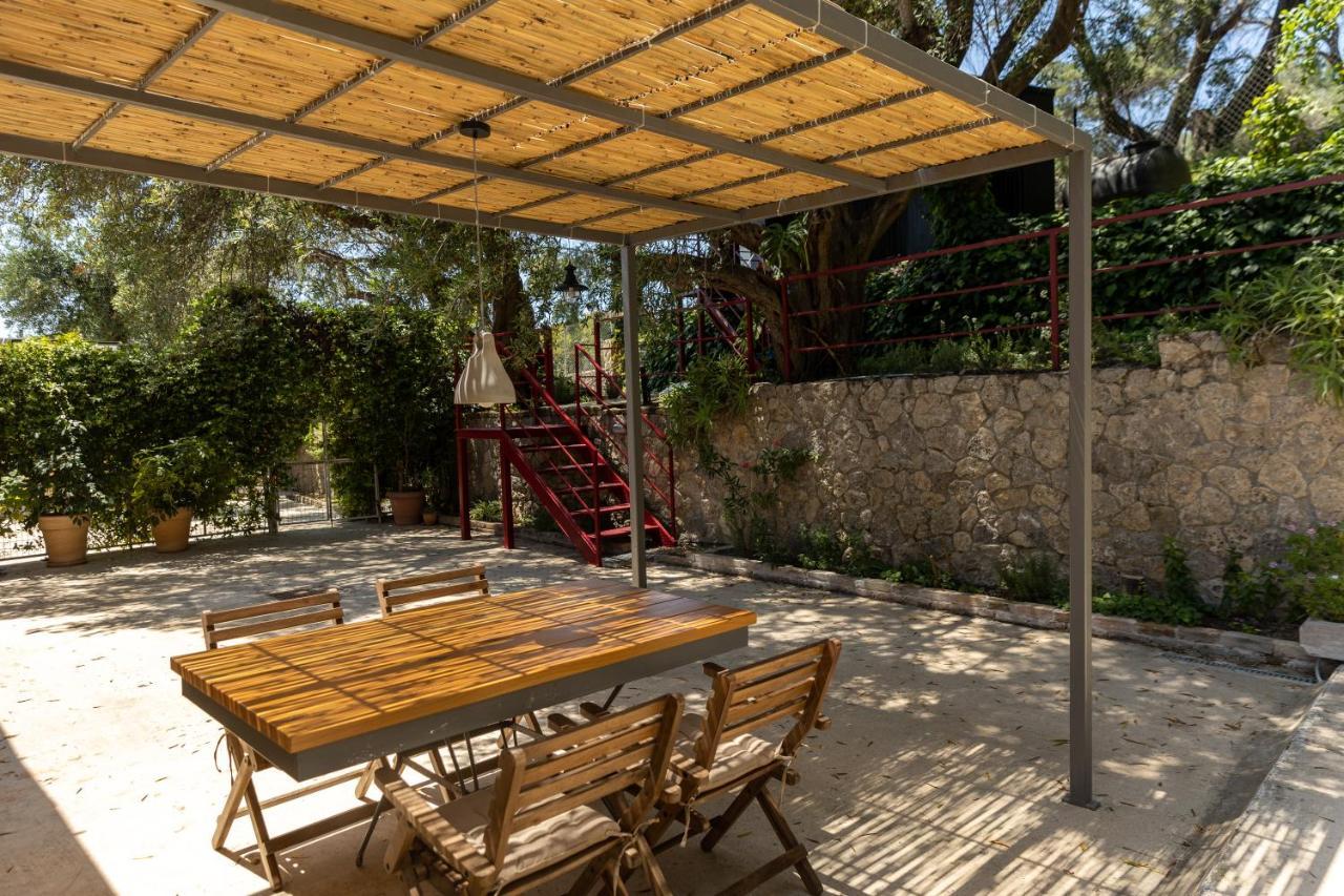 Paleokastritsa Red Gate Flat Apartment Bagian luar foto