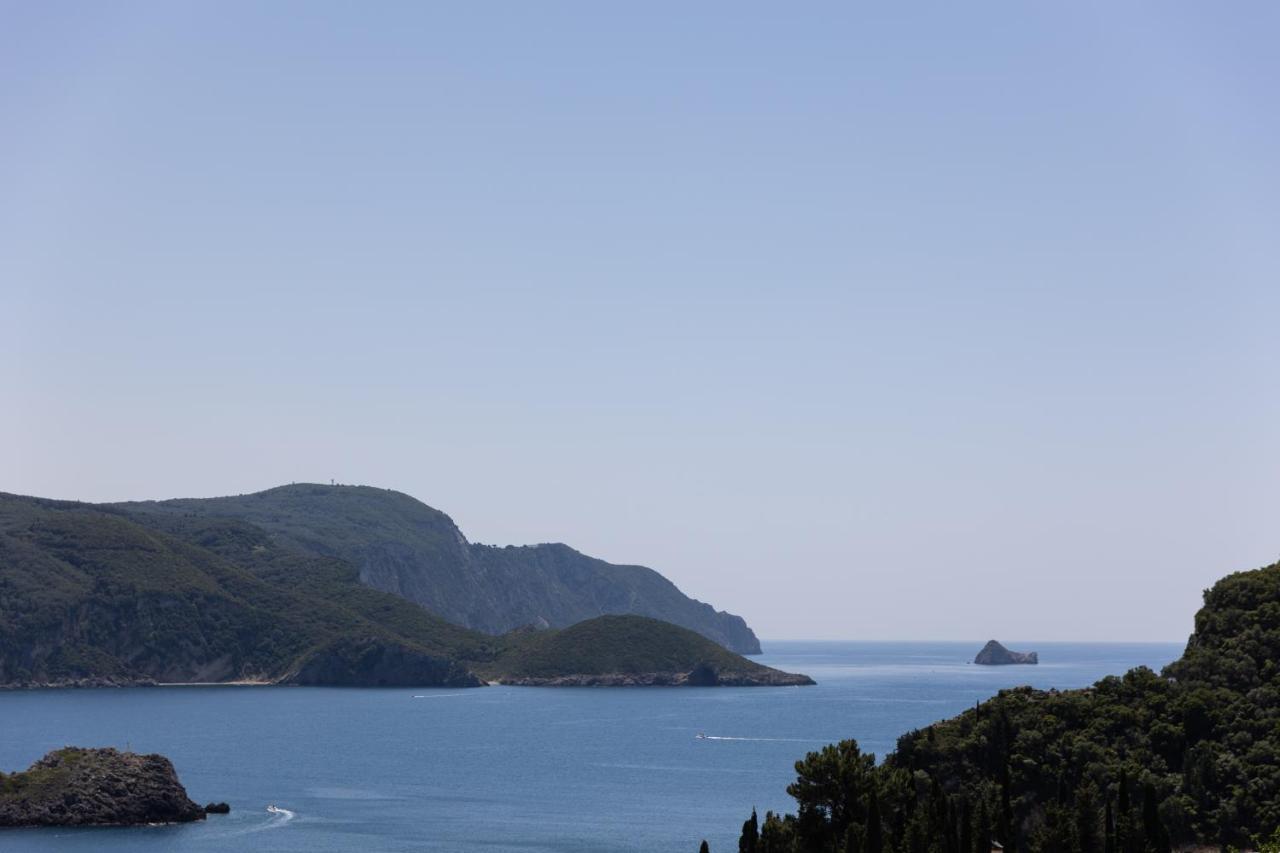 Paleokastritsa Red Gate Flat Apartment Bagian luar foto