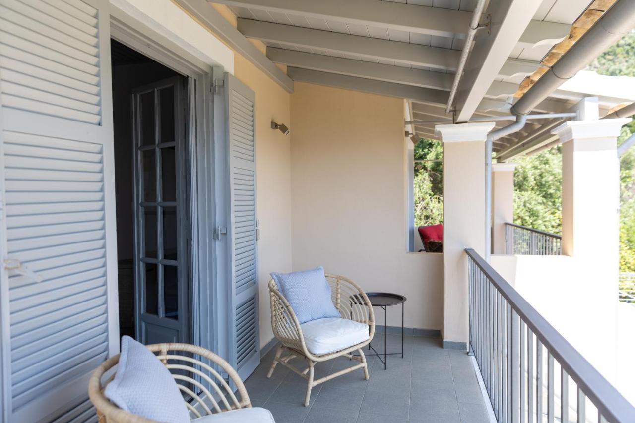 Paleokastritsa Red Gate Flat Apartment Bagian luar foto
