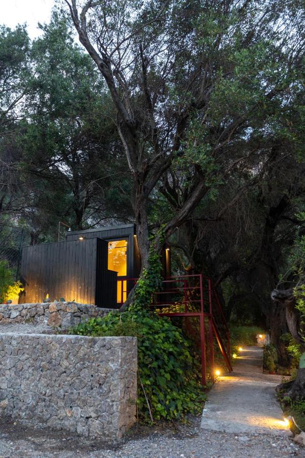 Paleokastritsa Red Gate Flat Apartment Bagian luar foto