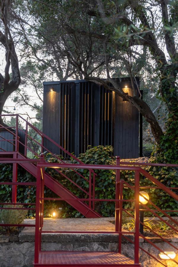 Paleokastritsa Red Gate Flat Apartment Bagian luar foto